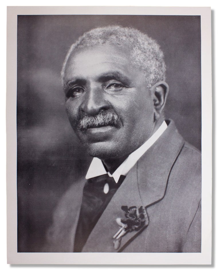 [3730474] [Large Portrait Print of Scientist and Inventor George Washington Carver, issued by the Associated Publishers, a Black Publishing House]. Associated Publishers.