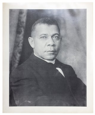 3730476] [Large Portrait Print of Booker T. Washington issued by the Associated Publishers]....