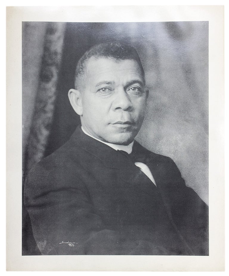 [3730476] [Large Portrait Print of Booker T. Washington issued by the Associated Publishers]. Associated Publishers.