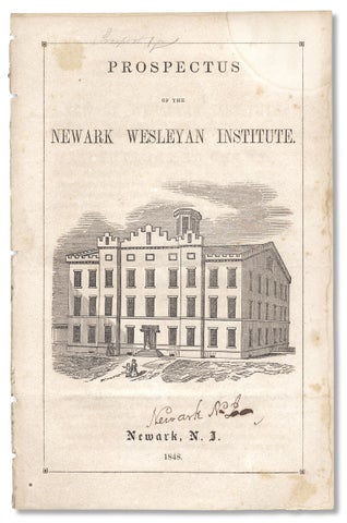 3730512] Prospectus of the Newark Wesleyan Institute. The School