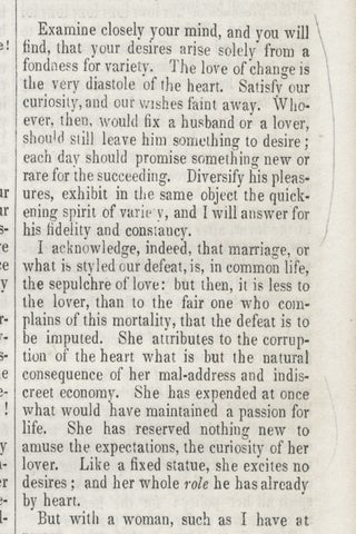 The Story of Ninon De L’Enclos, the Celebrated Aspasia of France, with Her Remarkable Letters on Love, Courtship, Marriage, and their Mysteries.