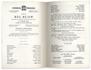 Big Blow [Federal Theatre, Works Progress Administration]