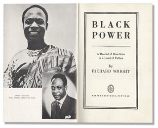 Black Power, A Record of Reactions in a Land of Pathos.