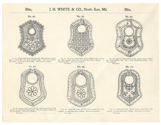 Eclipse Bibs. Established 1876. J.H. White & Co., Bib and Bag Makers. North East, Maryland. [cover title]