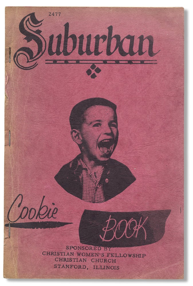 [3730704] Suburban Cookie Book. Sponsored by Christian Women’s Fellowship. Christian Church. Stanford, Illinois. Christian Women's Fellowship.
