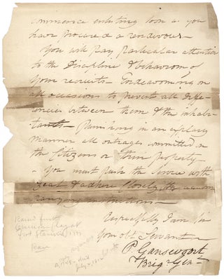 [War of 1812 Letter Signed by Peter Gansevoort as Brigadier General at Headquarters in Albany, New York].