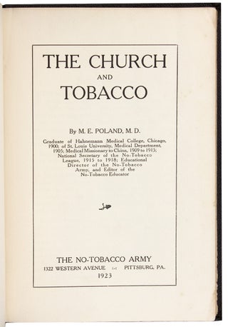 The Church and Tobacco.