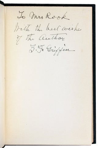 The Life of a Hindu Woman and the Biography of Libbie Cilley Griffin. (Signed)