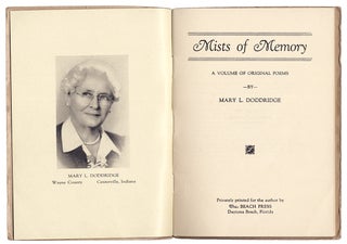 Mists of Memory: A Volume of Original Poems.