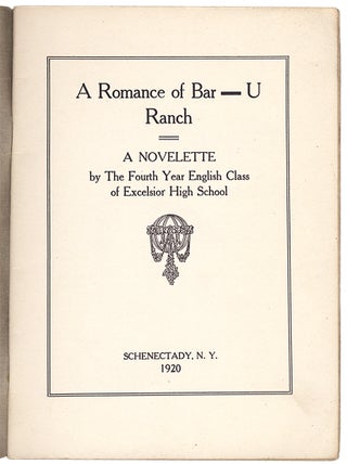 Romance of Bar-U Ranch. A Novelette.