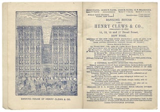 Investment Guide. Compiled by Henry Clews & Co., Bankers, New York. 1904.
