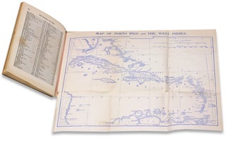 War Map and History of Cuba with Separate Map of Porto Rico and West Indies also including the Opening of the Spanish-American War. [cover title]