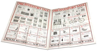 Pre-Inventory Semi-Annual Sale…Butler Brothers…New York. [caption title of oversized circular]