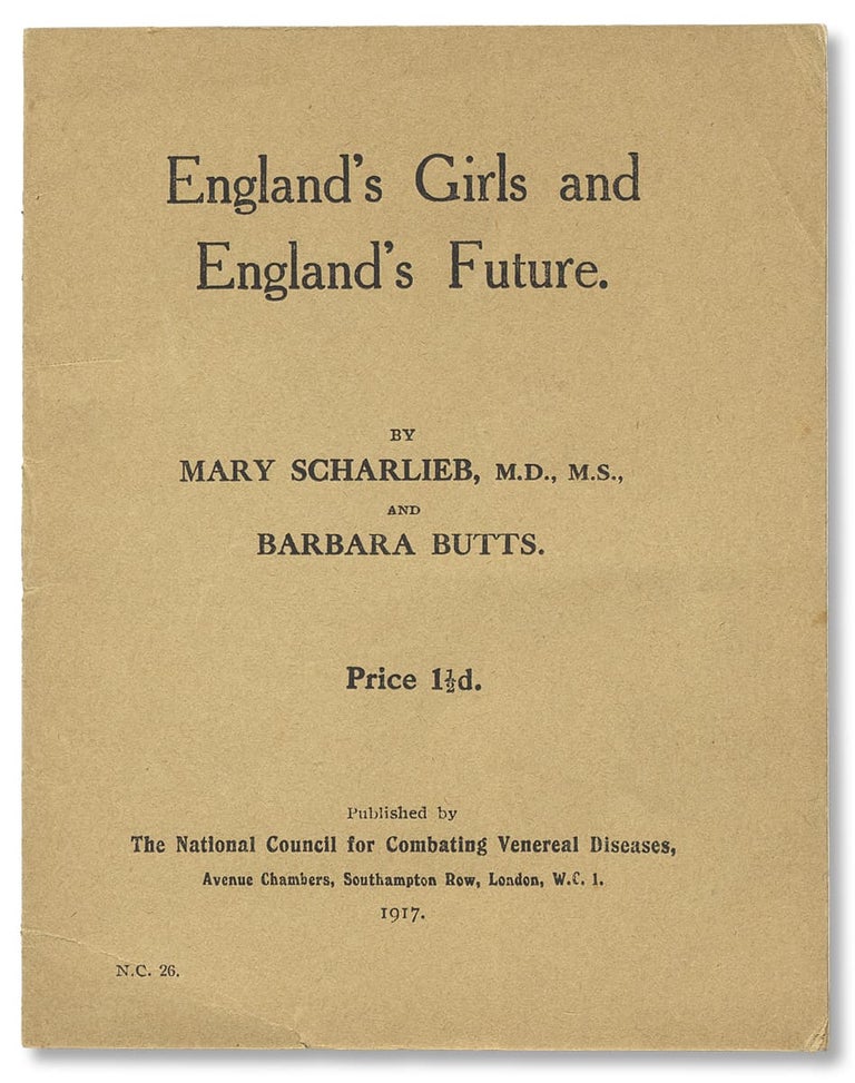 [3730870] England’s Girls and England’s Future. M. D. Mary Scharlieb, M. S., Barbara Butts.