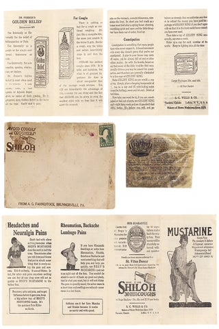 Circa 1910s S.C. Wells & Co. Patent Medicine