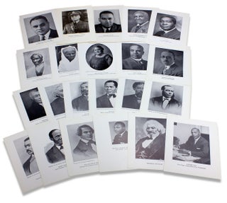 3730927] 22 portraits of notable Black American for home or classroom display, likely from One...