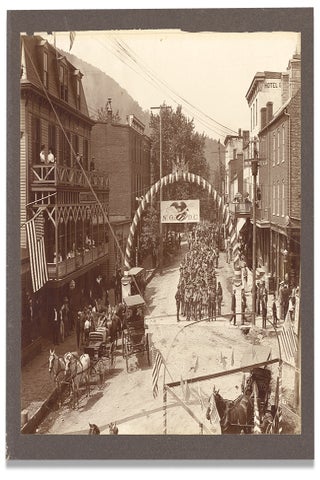 Harpers Ferry West Virginia Military Parade Photograph, c. 1909–1914.