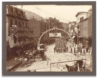 3730964] [Circa 1909 – 1914 Harpers Ferry, West Virginia Military Parade Photograph]. Unkwn