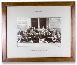 3731076] 1900 Harvard Polo Team Club Photograph by Pach Photography Studio of New York City....
