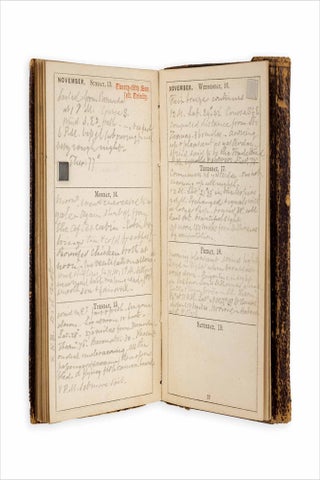 1853-1854 New York to West Indies travel diary kept by William Henry Harison, son of Alexander Hamilton’s law partner and Constitution delegate.