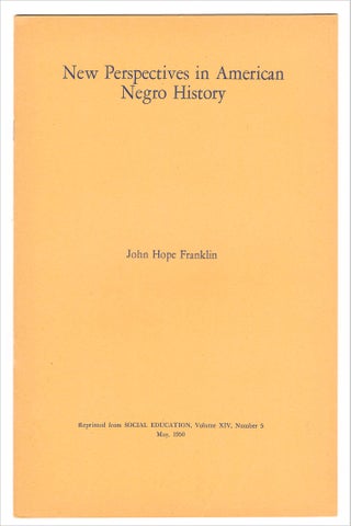 1945–1980, Nine reprints by John Hope Franklin, dean of African-American history.
