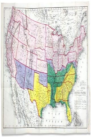 Map of the United States, Showing the Territory in Possession of the Federal Union, January, 1864.