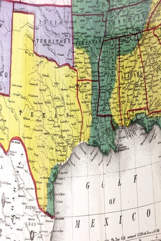Map of the United States, Showing the Territory in Possession of the Federal Union, January, 1864.
