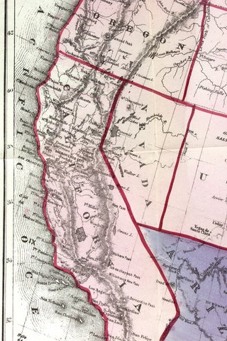 Map of the United States, Showing the Territory in Possession of the Federal Union, January, 1864.