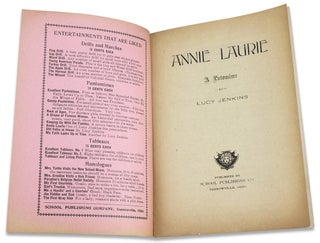 [Three Unrecorded Theatrical Pamphlets published by the School Publishing Co.].
