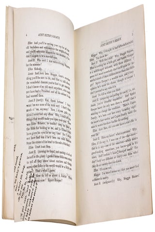 Three unrecorded theatrical pamphlets by the School Publishing Company of Darrowville, Ohio.