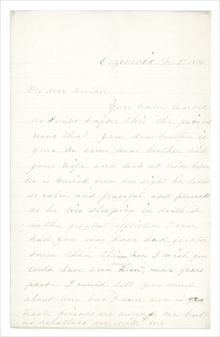 1801–1920 Abner Woodward Family of Connecticut archive of letters and papers.