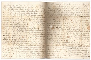 [1846 Letter from New Orleans by Asheville, North Carolina Merchant James Washington Patton discussing Family Financial Affairs and a Federal Lawsuit]