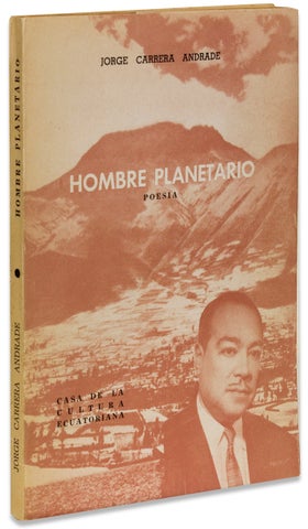 3731303] Hombre Planetario. Poesia. [Association Copy]. Jorge Carrera Andrade, 1903–1978