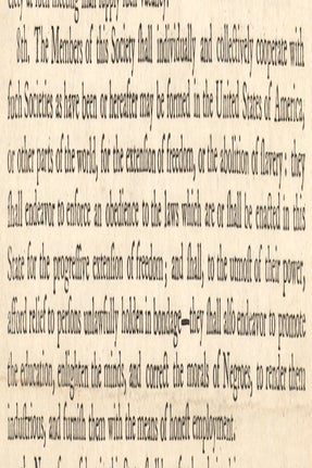 The Constitution of the Connecticut Society for the Promotion of Freedom, and for the Relief of Persons Unlawfully Holden in Bondage, as Revised and Enlarged on the 13th Day of September 1792.