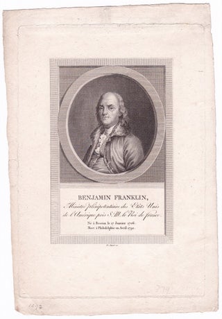 3731323] Benjamin Franklin, Ministre Plénipotentiaire des Etâts Unis de l’Amérique près...