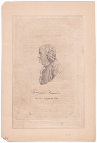 3731346] Benjamin Franklin. Born Jany. 17th 1706. Died April 17th, 1790. engraver David Edwin