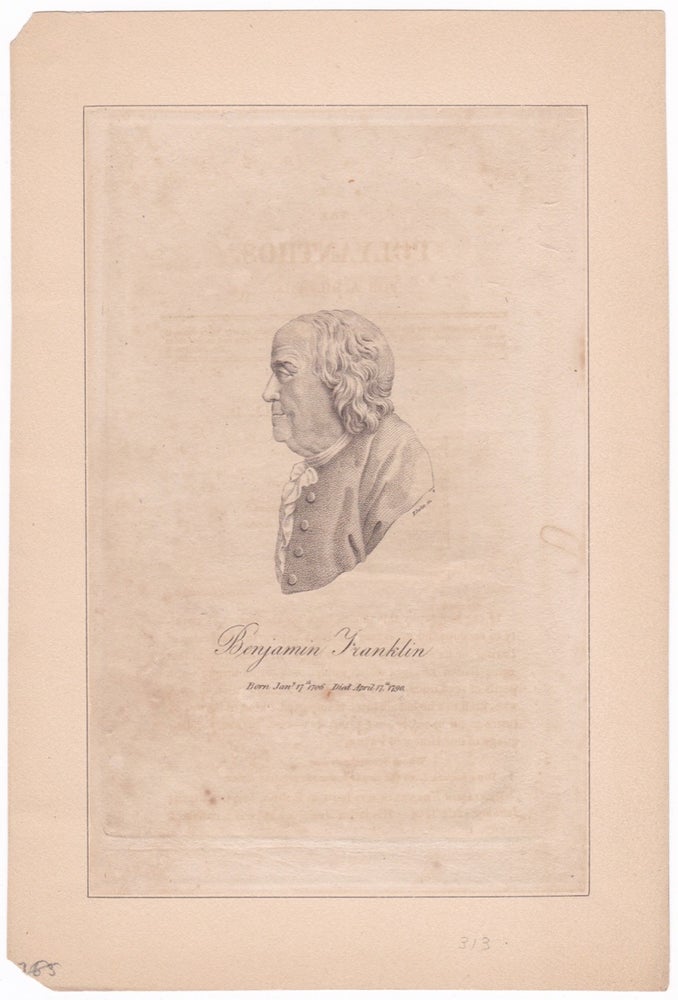 [3731346] Benjamin Franklin. Born Jany. 17th 1706. Died April 17th, 1790. engraver David Edwin.