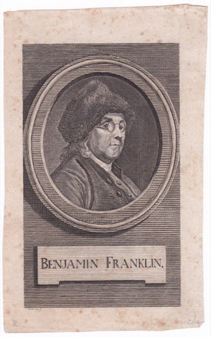 3731352] Benjamin Franklin. Charles Nicolas after COCHIN