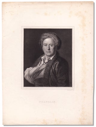 3731378] Franklin. [Benjamin Franklin Portrait Engraving]. Unknown