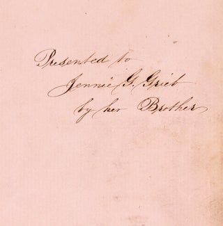 Album of the Heart. (Civil War-era Friendship Album with autograph of Gettysburg prisoner of war, Joseph L. Sutherland of the First Vermont Cavalry, and other Civil War combatants)