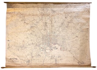 3731608] Flamm’s New Map of Baltimore and Vicinity Compiled from Latest Records and Official...