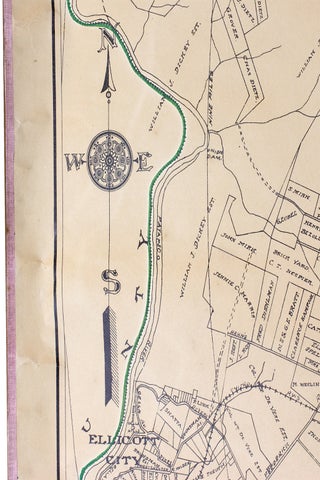Flamm’s New Map of Baltimore and Vicinity Compiled from Latest Records and Official Surveys.