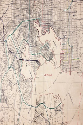 Flamm’s New Map of Baltimore and Vicinity Compiled from Latest Records and Official Surveys.