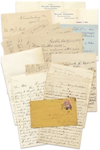 1865–1915 collection of 17 letters of the Park Family of Franklin County, Pennsylvania and Pueblo, Colorado.