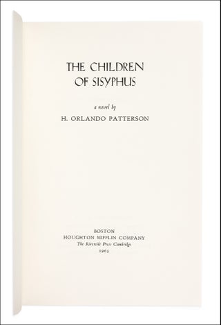 The Children of Sisyphus. (First American edition)
