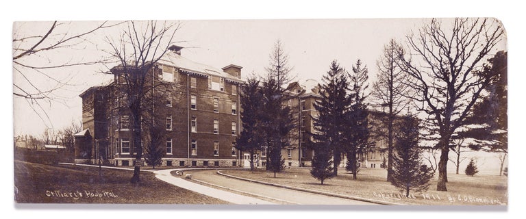 [3731805] [1911, St. Mary’s Hospital, now the Mayo Clinic Hospital; Oblong Real Photo Postcard]. C O. Blanonara.