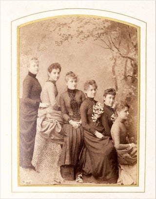 1880s – 1890s Cornell University Class Photo Album owned by Walter Douglas Young of Aurora, New York and Maryland.
