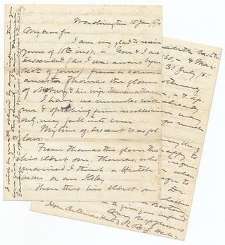 3731903] 1867 Autograph Letter Signed by Robert Safford Hale, Lawyer and Congressman,...