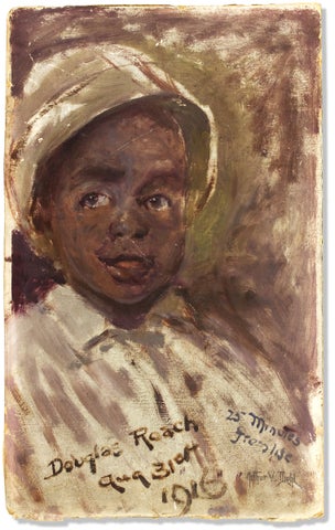 3731995] “A Lost American Hero.” – Original 1916 Portrait of Douglass Roach of...
