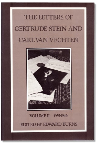 The Letters of Gertrude Stein and Carl Van Vechten, 1913-1946.